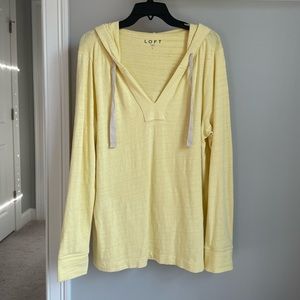 Loft Yellow Hoodie
